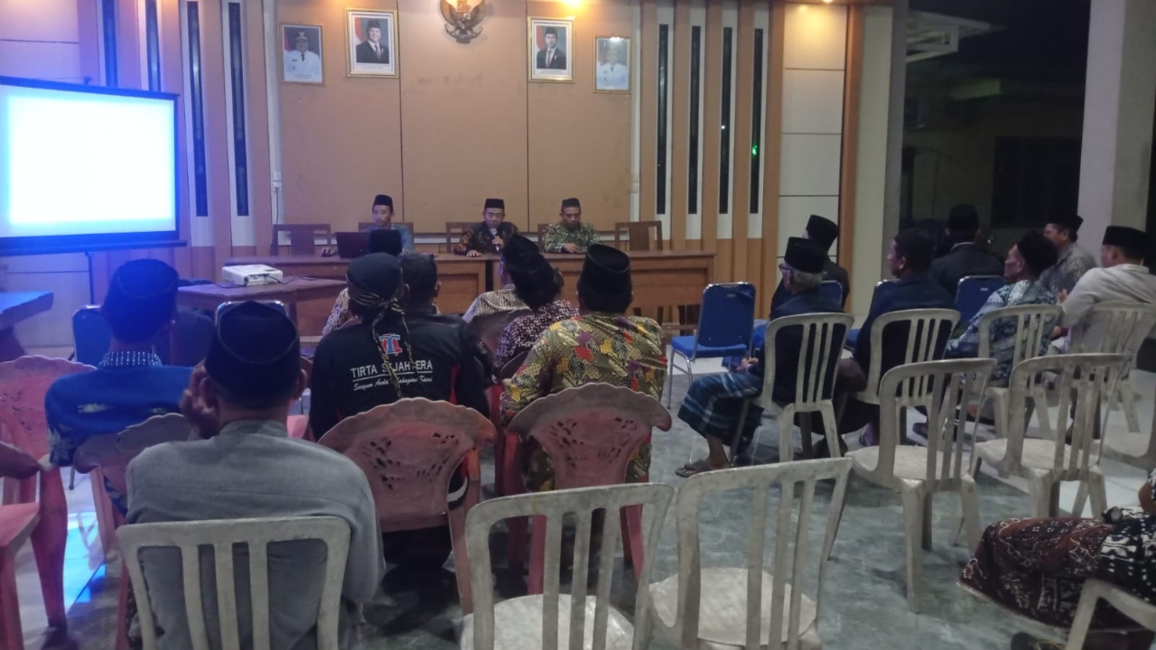Desa Pagerwojo Gelar Sosialisasi PTSL 2026, Imam Wahyudi Ajak Warga Lengkapi Persyaratan Sertifikat